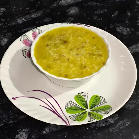 Moong dal khichdi